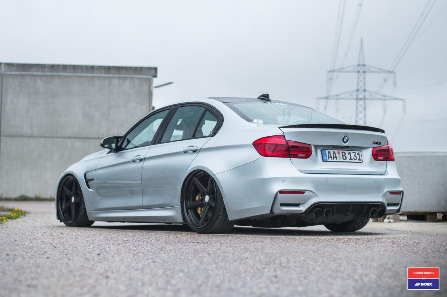 BMW M3 Sedan on Vossen Wheels (VWS-3) 2017 года  (фото 19 из 44)